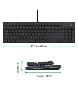 Foto 7 | Foto 7 | Teclado Mecánico Para Juegos Black Shark Sixgill K2 Rgb - Venta Internacional.