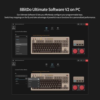 Foto 6 | Foto 6 | Teclado Mecánico Aknes 8bitdo Retro 80% Wireless C64 Ed. - Venta Internacional.