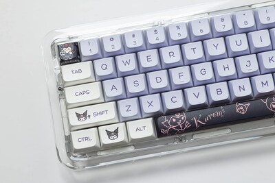 Foto 5 | Foto 5 | Juego De Teclas Ilycheegami Pbt Dye Sub Cute Cartoon Xda Purple - Venta Internacional.