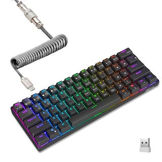 Foto 1 | Foto 1 | Teclado Mecánico Rk Royal Kludge Rk61 60% Rgb Blue Switch - Venta Internacional.