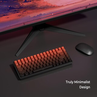 Foto 6 | Foto 6 | Juego De Teclas Xvx Con Estampado Lateral  Rojo Degradado  136 Teclas Pbt Oem - Venta Internacional.