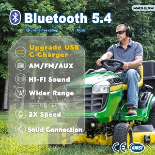 Foto 2 | Foto 2 | Auriculares De Radio Prohear 033 Am Fm Bluetooth 5.4 31db Snr - Venta Internacional.