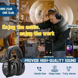 Foto 3 | Foto 3 | Auriculares De Radio Prohear 033 Am Fm Bluetooth 5.4 31db Snr - Venta Internacional.