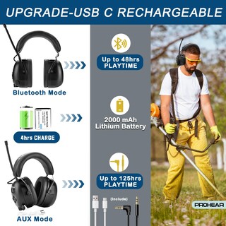 Foto 5 | Foto 5 | Auriculares De Radio Prohear 033 Am Fm Bluetooth 5.4 31db Snr - Venta Internacional.