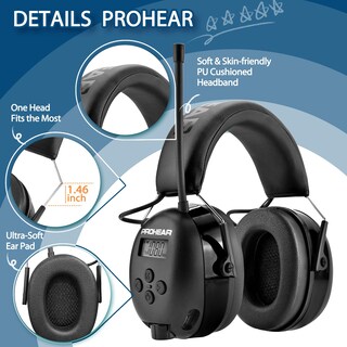 Foto 7 | Foto 7 | Auriculares De Radio Prohear 033 Am Fm Bluetooth 5.4 31db Snr - Venta Internacional.