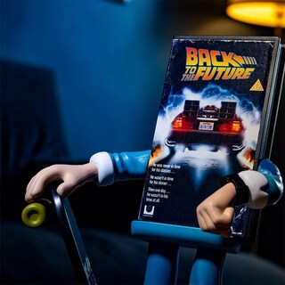 Foto 7 | Foto 7 | Soporte Para Teléfono Con Cargador Inalámbrico Power Idolz Back To The Future - Venta Internacional.