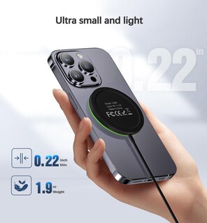 Foto 3 | Foto 3 | Cargador Inalámbrico Umeija Magnetic 15w Para Iphone Y Airpods - Venta Internacional.