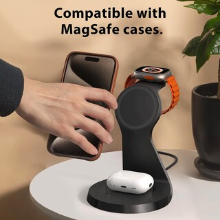 Foto 7 | Foto 7 | Estación De Carga Peferida 3 En 1 Para Dispositivos Apple Con Mag-safe - Venta Internacional.