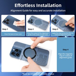 Foto 7 | Foto 7 | Anillo Adaptador Magnético Para Magsafe Cheukkee Para Iphone Y Android - Venta Internacional.