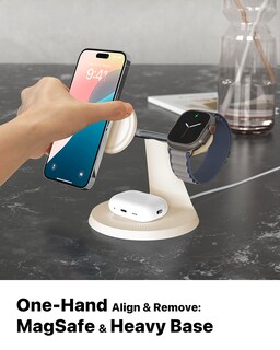 Foto 3 | Foto 3 | Estación De Carga Inalámbrica Zechin 3 En 1 Para Iphone Y Watch - Venta Internacional.