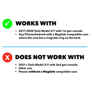 Foto 5 | Foto 5 | Cargador De Teléfono Inalámbrico Twraps Para Tesla Model 3 Y Model Y - Venta Internacional.