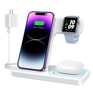 Foto 1 | Foto 1 | Cargador Inalámbrico Dumterr 3 En 1 Para Iphone Con Apple Watch Y Airpods - Venta Internacional.