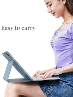 Foto 4 | Foto 4 | Funda Con Teclado Kaidisen Para Ipad 9º 8º 7ª Generación Air 3rd Pro 10.5 - Venta Internacional.