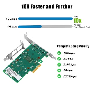 Foto 3 | Foto 3 | Tarjeta De Red Vogzone 10gb Pci-e Nic Para Intel X550-t2 - Venta Internacional.