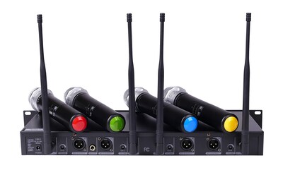 Foto 2 | Foto 2 | Sistema De Micrófono Inalámbrico Gtd Audio G-787 4x800 Uhf - Venta Internacional.