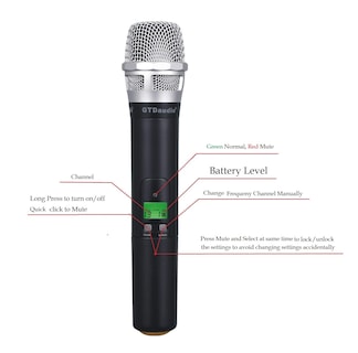 Foto 4 | Foto 4 | Sistema De Micrófono Inalámbrico Gtd Audio G-787 4x800 Uhf - Venta Internacional.