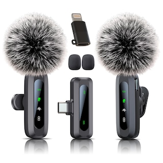 Foto 1 | Foto 1 | Micrófono Lavalier Inalámbrico Uewpv Para Iphone Y Android - Venta Internacional.