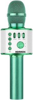 Foto 1 | Foto 1 | Micrófono Para Karaoke Bonaok Inalámbrico Bluetooth Q37 Verde - Venta Internacional.