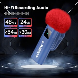 Foto 4 | Foto 4 | Micrófono Lavalier Inalámbrico Linber A3 Para Iphone/android - Venta Internacional.