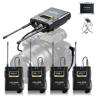 Foto 1 | Foto 1 | Sistema De Micrófono Lavalier Inalámbrico Fulaim Wm500 Uhf 16 Canales - Venta Internacional.