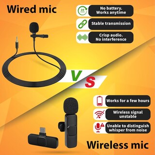 Foto 6 | Foto 6 | Set De Micrófonos Lavalier Clip-on Powerdewise 2 Para Entrevistas Duales - Venta Internacional.