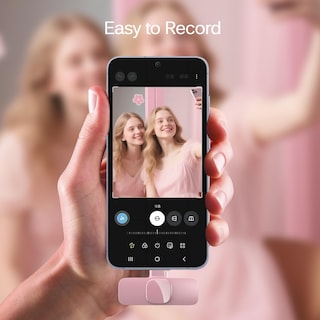 Foto 3 | Foto 3 | Micrófono Inalámbrico Con Solapa Lavalier Lizhuzhong Para Iphone Color Rosa - Venta Internacional.