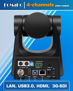 Foto 6 | Foto 6 | Cámara Ptz Fomako Fmk20sdi Pro Hdmi Ai Con Seguimiento Automático Y Zoom 20x - Venta Internacional.