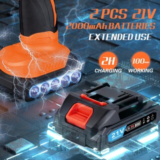 Foto 2 | Foto 2 | Pulidora Inalámbrica Para Coche Protmex Con 2 Baterías De 2000 Mah Y 21 V - Venta Internacional.