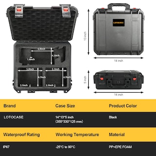 Foto 6 | Foto 6 | Funda Rígida Resistente Al Agua Para Múltiples Herramientas Oscilante Multiherramienta De Dewalt - Venta Internacional.
