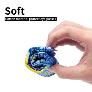 Foto 5 | Foto 5 | Funda Para Gafas Face Shadow Double Soft Para Mujeres Y Hombres - Venta Internacional.