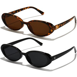 Foto 1 | Foto 1 | Gafas De Sol Gfuiara Ovaladas Fashion Con Protección Uv400 Para Mujeres Y Hombres - Venta Internacional.