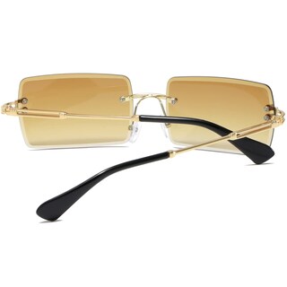 Foto 6 | Foto 6 | Gafas De Sol Aisswzber Fashion Rectangle Sin Montura Uv400 9031 - Venta Internacional.