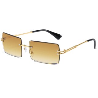 Foto 7 | Foto 7 | Gafas De Sol Aisswzber Fashion Rectangle Sin Montura Uv400 9031 - Venta Internacional.