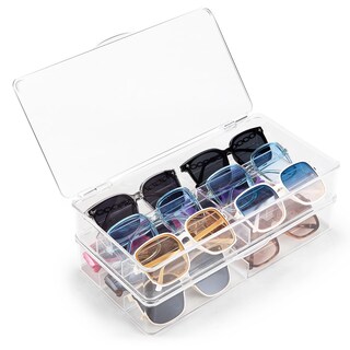 Foto 1 | Foto 1 | Organizador De Gafas De Sol Bopai Acrílico Con Tapa Paquete De 2 - Venta Internacional.