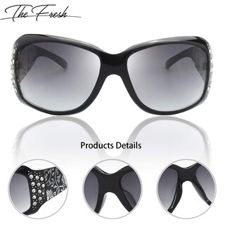 Foto 4 | Foto 4 | Gafas De Sol The Fresh Trendy Classic L702-crystal Negro/floral - Venta Internacional.