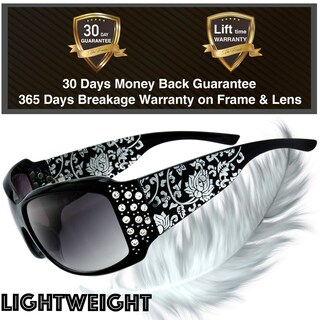 Foto 6 | Foto 6 | Gafas De Sol The Fresh Trendy Classic L702-crystal Negro/floral - Venta Internacional.