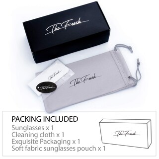 Foto 7 | Foto 7 | Gafas De Sol The Fresh Trendy Classic L702-crystal Negro/floral - Venta Internacional.