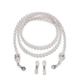 Foto 1 | Foto 1 | Cadena De Gafas Ocr De Acrílico Con Cuentas De Perlas Blancas Ocr Para Mujer - Venta Internacional.