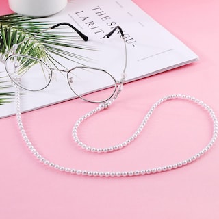 Foto 7 | Foto 7 | Cadena De Gafas Ocr De Acrílico Con Cuentas De Perlas Blancas Ocr Para Mujer - Venta Internacional.