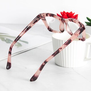 Foto 6 | Foto 6 | Gafas De Lectura Prtcslwd Estilo Oprah Cuadradas De Gran Tamaño Para Mujer - Venta Internacional.