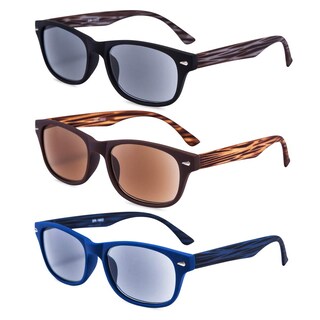 Foto 1 | Foto 1 | Gafas De Sol De Lectura Eyeguard Estilo Clásico Unisex 4.00 Paquete De 3 - Venta Internacional.