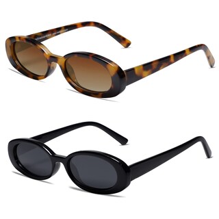 Foto 1 | Foto 1 | Gafas De Sol Vanlinker Polarizadas Retro Ovaladas Vl9580 Para Mujer/hombre - Venta Internacional.