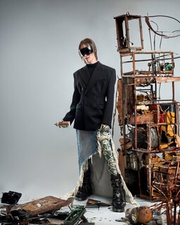 Foto 6 | Foto 6 | Gafas De Sol Tya Oversized Wrap Around Shield Para Mujeres Y Hombres - Venta Internacional.
