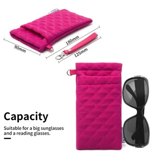 Foto 3 | Foto 3 | Funda Para Gafas Face Shadow Double Soft Funda Para Gafas Unisex - Venta Internacional.