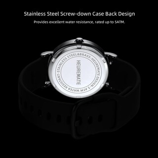 Foto 5 | Foto 5 | Reloj Heuremate 5atm Impermeable Unisex Con Esfera Luminosa De 37 Mm - Venta Internacional.