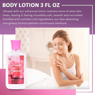 Foto 5 | Foto 5 | Set De Viaje Para Baño Y Cuidado Corporal Vital Luxury Japanese Cherry Blossom - Venta Internacional.