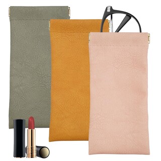 Foto 1 | Foto 1 | Funda Calorpet De Piel Sintética Suave Para Gafas De Sol Paquete De 3 - Venta Internacional.