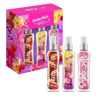 Foto 1 | Foto 1 | Set Body Mist ¿así Que...? Vainilla Terciopelo Rojo Flor De Cerezo - Venta Internacional.