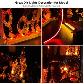 Foto 4 | Foto 4 | Kit De Luces Led Para Lego Balrog Book Nook De El Señor De Los Anillos - Venta Internacional.