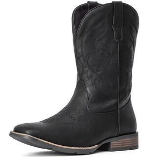 Foto 1 | Foto 1 | Botas Vaqueras Iuv Botas Vaqueras Para Hombre Con Punta Cuadrada - Venta Internacional.